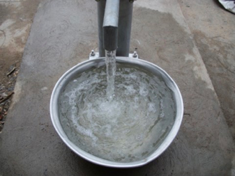 Existing borehole